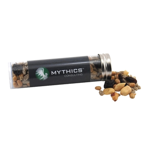 Photo of Trail Mix In A 5 " Plastic Tube With Metal Cap