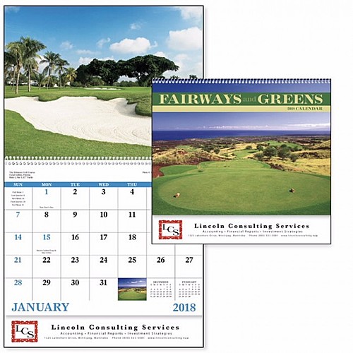 Photo of Fairways Greens Spiral Calendar