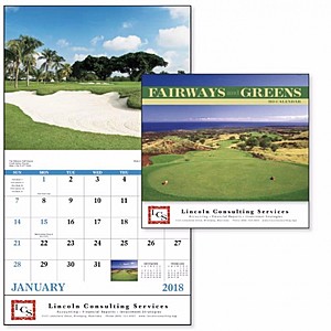 Photo of Fairways Greens Stapled Calendar