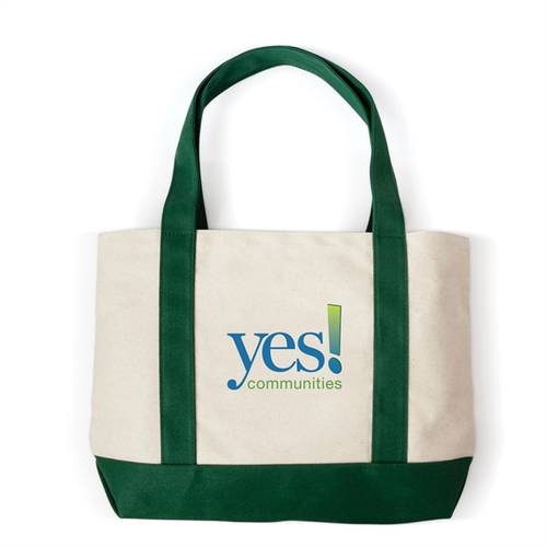 Main photo of Canvas Boat Tote   Embroidered