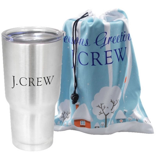 Main photo of 30oz Stainless Steel Insulated Tumbler In Microfiber Gift Ba