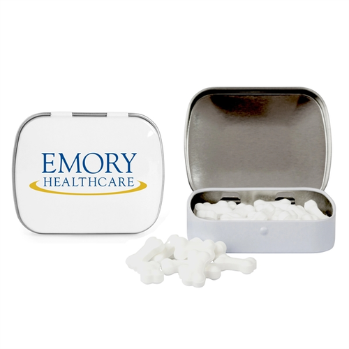 Main photo of Domed Tin With Bone Shaped Mints