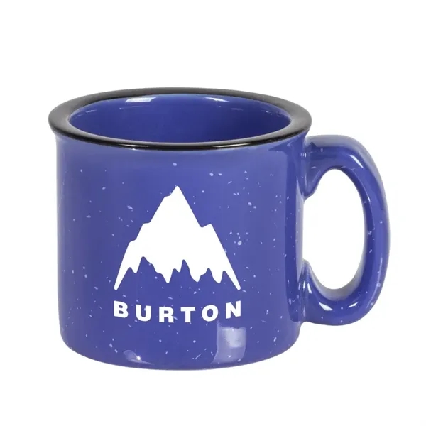 Light Blue color option for 15oz. Ceramic Camping Mug
