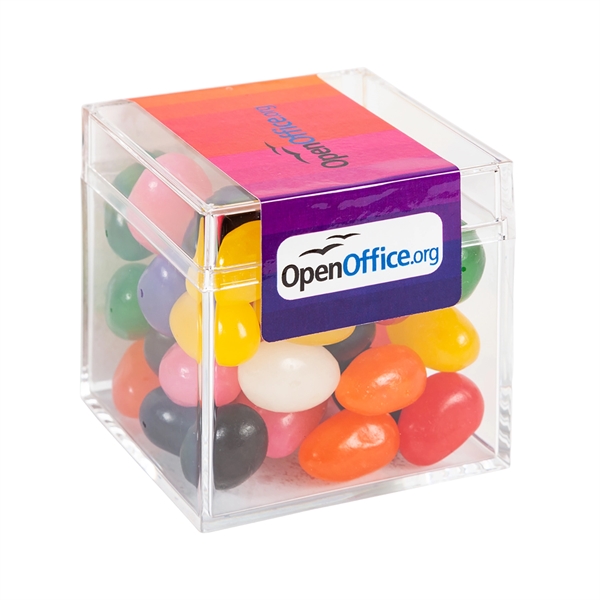 Clear color option for Sweet Boxes With Assorted Jelly Beans