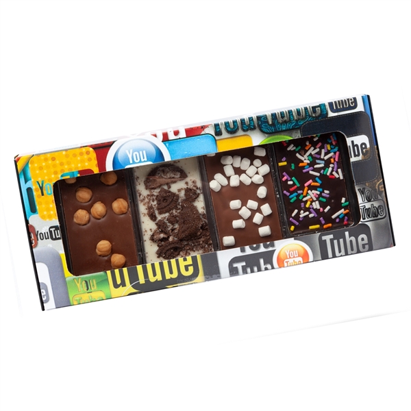 Multi color color option for Assorted Bark Gift Box