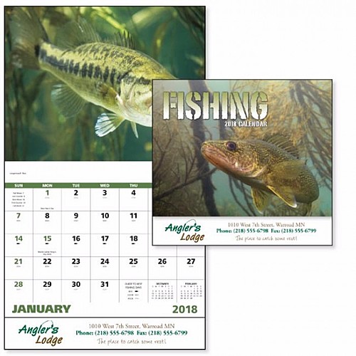 Photo of Fishing Stapled Calendar