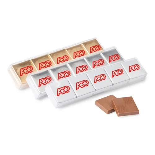 Main photo of Ten Piece Chocolate Foiled Square Acetate