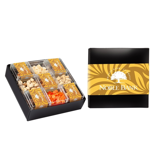 Main photo of Nine Piece Sweet Box Set With Fruit & Nut Mix