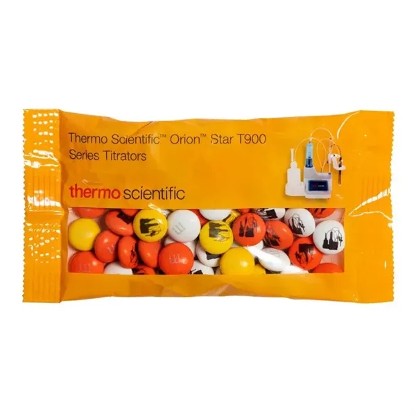 Orange color option for 2 Oz. Personalized M&M's® In Full Color Promo Pack