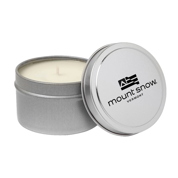 Silver color option for Aromatherapy Candle Tin