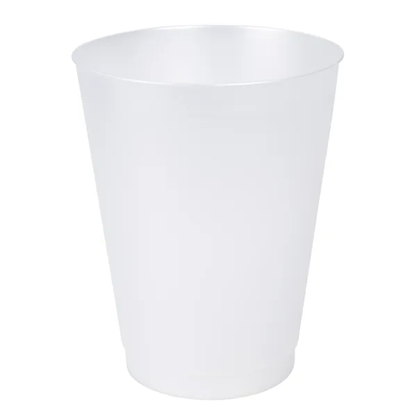 Pearl White color option for Frost Flex Stadium Cup 16 Oz.