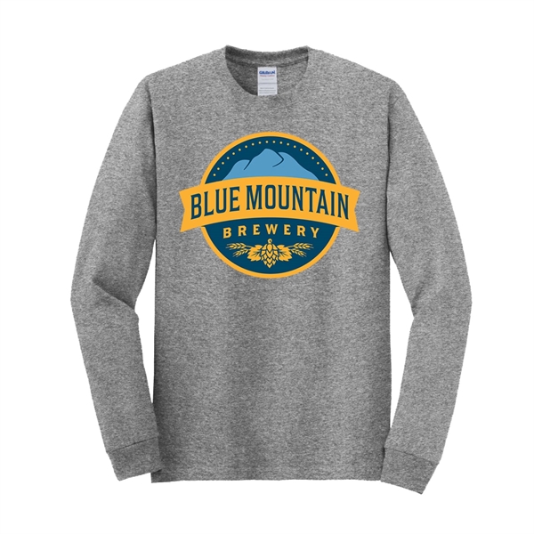 Gray color option for Gildan® Heavy Cotton Long Sleeve Tee