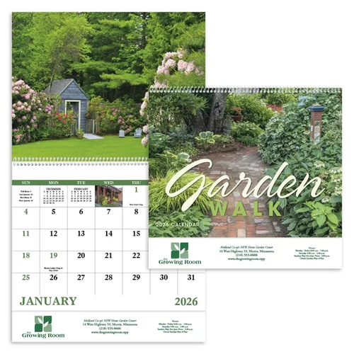 Main photo of Garden Walk Spiral Calendar