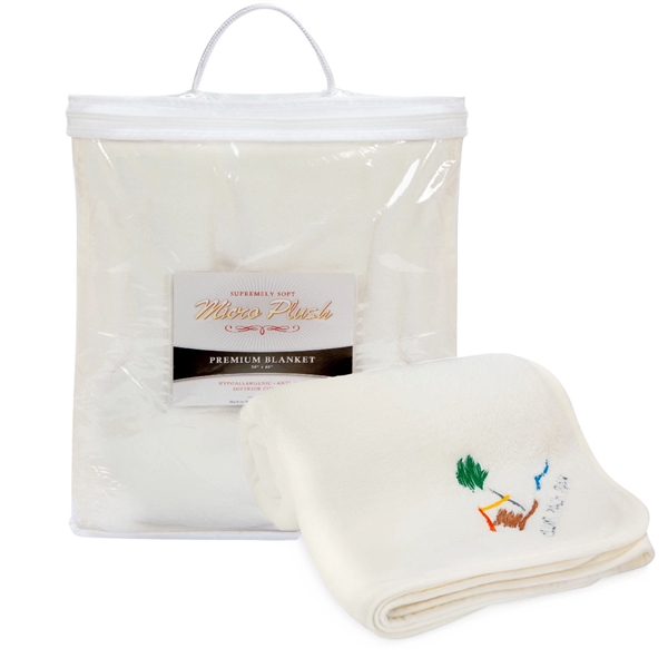 Cream color option for Micro Plush Coral Fleece Blanket