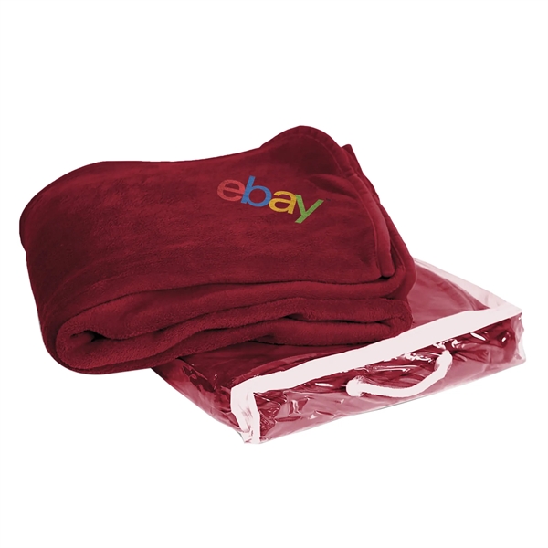 Red color option for Micro Plush Coral Fleece Blanket