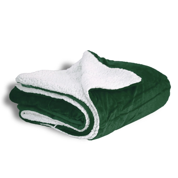 Chocolate color option for Micro Soft Touch Sherpa Blanket