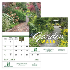 Photo of Garden Walk Stapled Calendar