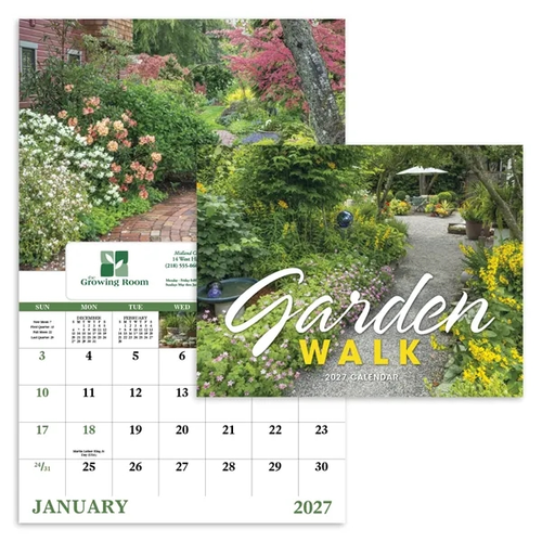 Main photo of Garden Walk Window Calendar