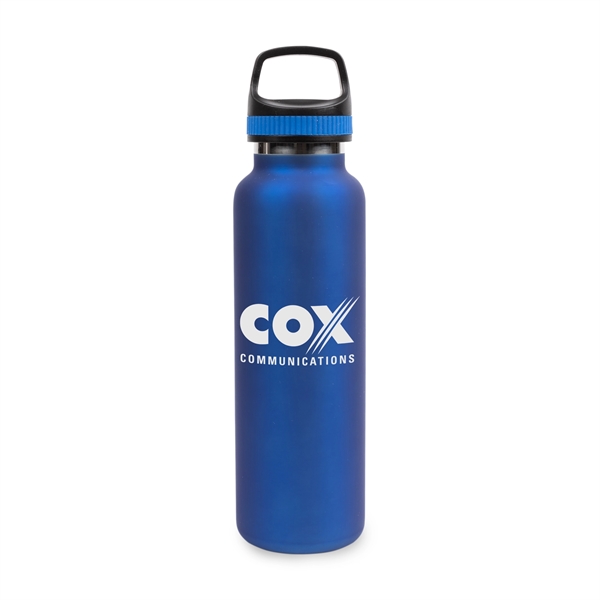 Blue color option for 20oz. Stainless Steel Insulated Vacuum Bottle W/Handle Lid