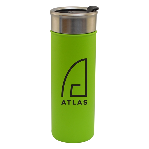 Lime color option for 18oz. Vacuum Tumbler With Flip Closure Lid