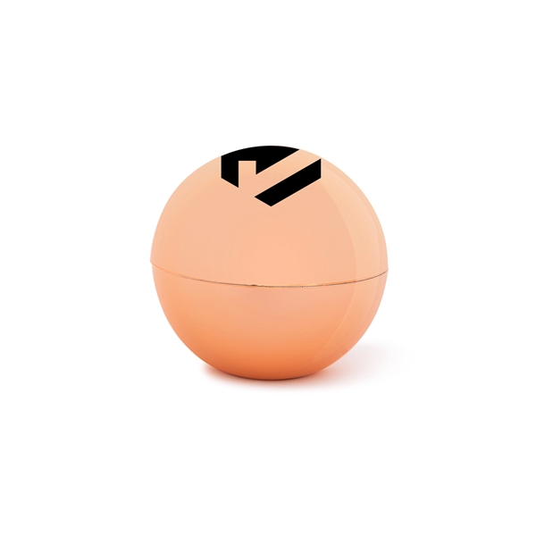 Metallic Rose Gold color option for Metallic Round Lip Balm