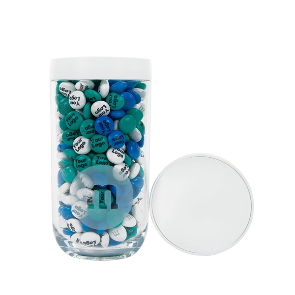 Clear color option for Personalized M&M's® In Gift Jar