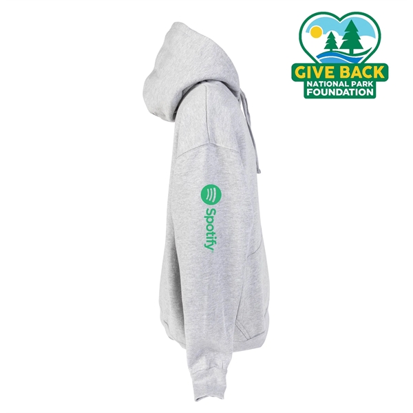 Heather Grey color option for Heavyweight Fleece Pullover Hooded Sweatshirt