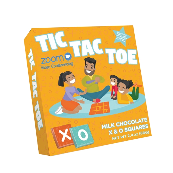 Multi color color option for Chocolate Tic Tac Toe