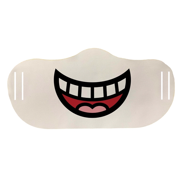 White color option for Usa Made Double Knit Face Masks