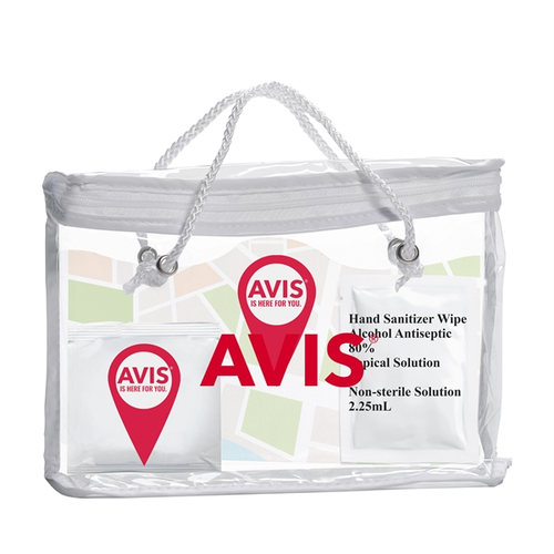 Main photo of Safe & Sanitized Kit   Top Line Tote