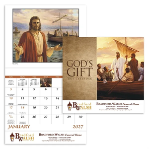Photo of God's Gift Stapled Calendar