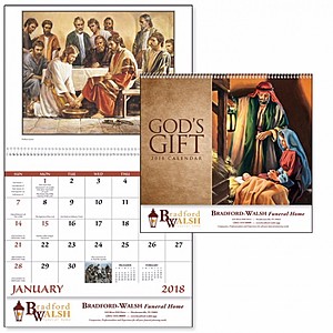 Photo of God's Gift Wo Funeral Pre Planning Sheet Spiral Calendar