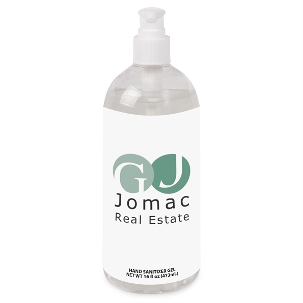 Clear color option for 16 Oz Cleanser Gel Pump Bottle