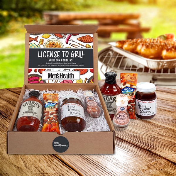 Kraft Brown color option for License To Grill   Bbq Gourmet Kit