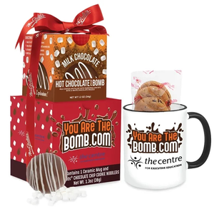 Photo of Mrs. Fields Mug & Cookies With Hot Chocolate Bomb Gift Set