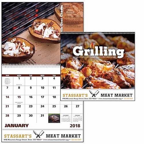 Photo of Grilling Spiral Calendar