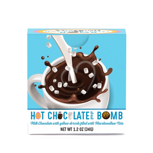 Photo of Easter Hot Chocolate Bomb With Yellow Drizzle
