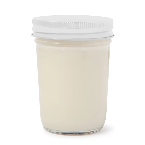 White color option for Jelly Jar Candle