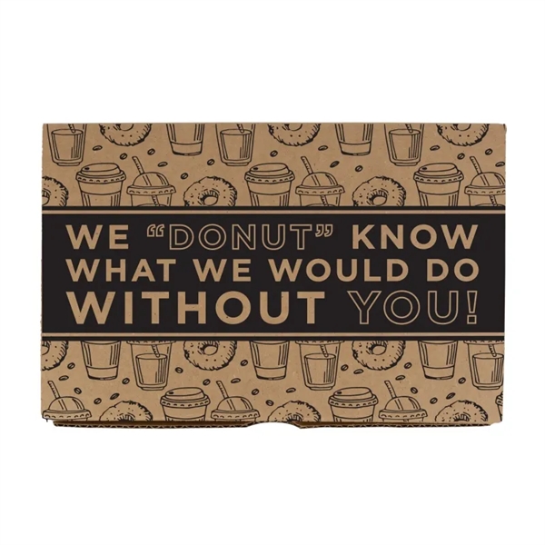 Kraft color option for Coffee And Donuts Mailer Kit