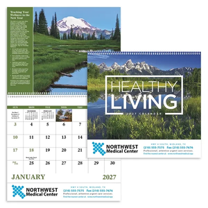Photo of Healthy Living Spiral Calendar
