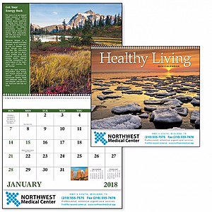 Photo of Healthy Living Spiral Calendar