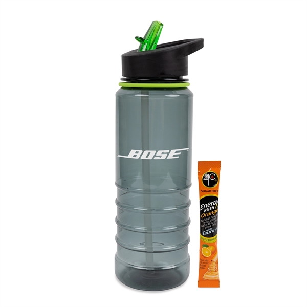 Green color option for 25 Oz Bottle With Energy Mix