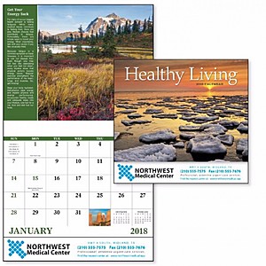 Photo of Healthy Living Stapled Calendar