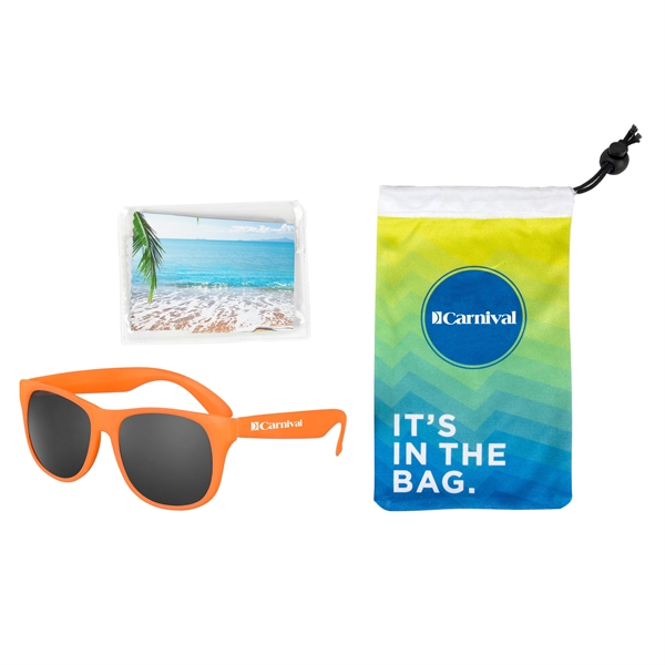 White color option for Summer Shades Pouch