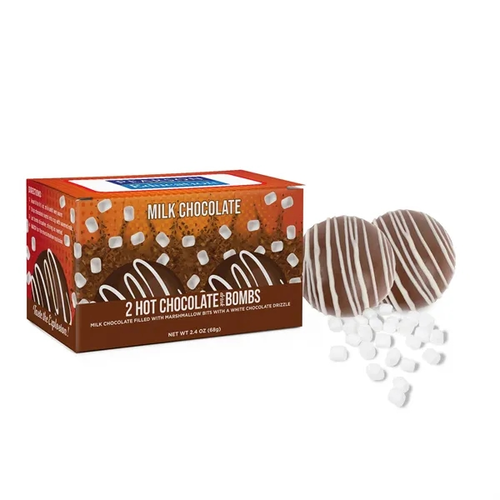 Photo of Set Of Hot Chocolate Bombs In Full Color Gift Box
