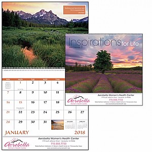 Photo of Inspirations For Life Spiral Calendar