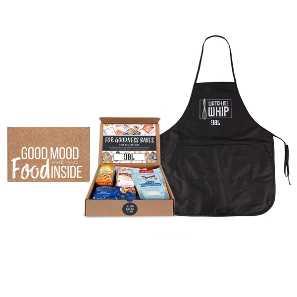 Black color option for For Goodness Bakes   Baking Kit With Apron
