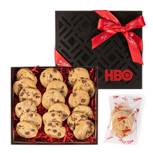 Main photo of Mrs. Fields Deluxe Chocolate Chip Cookie Nibbler Gift Box