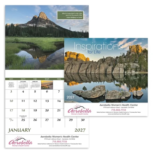 Main photo of Inspirations For Life Stapled Calendar