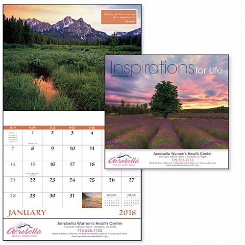 Photo of Inspirations For Life Stapled Calendar